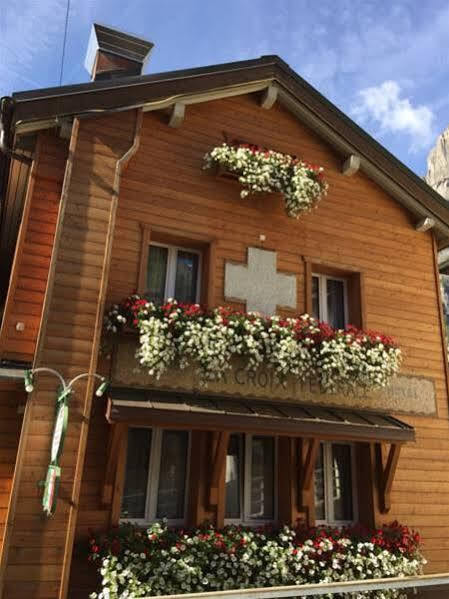 Boutique Hotel de la Croix-Fédérale Leukerbad Exterior foto
