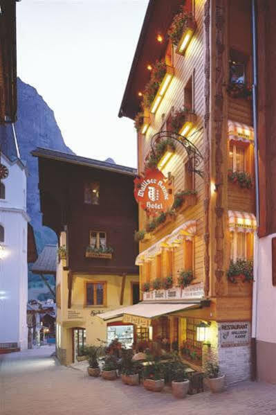 Boutique Hotel de la Croix-Fédérale Leukerbad Exterior foto